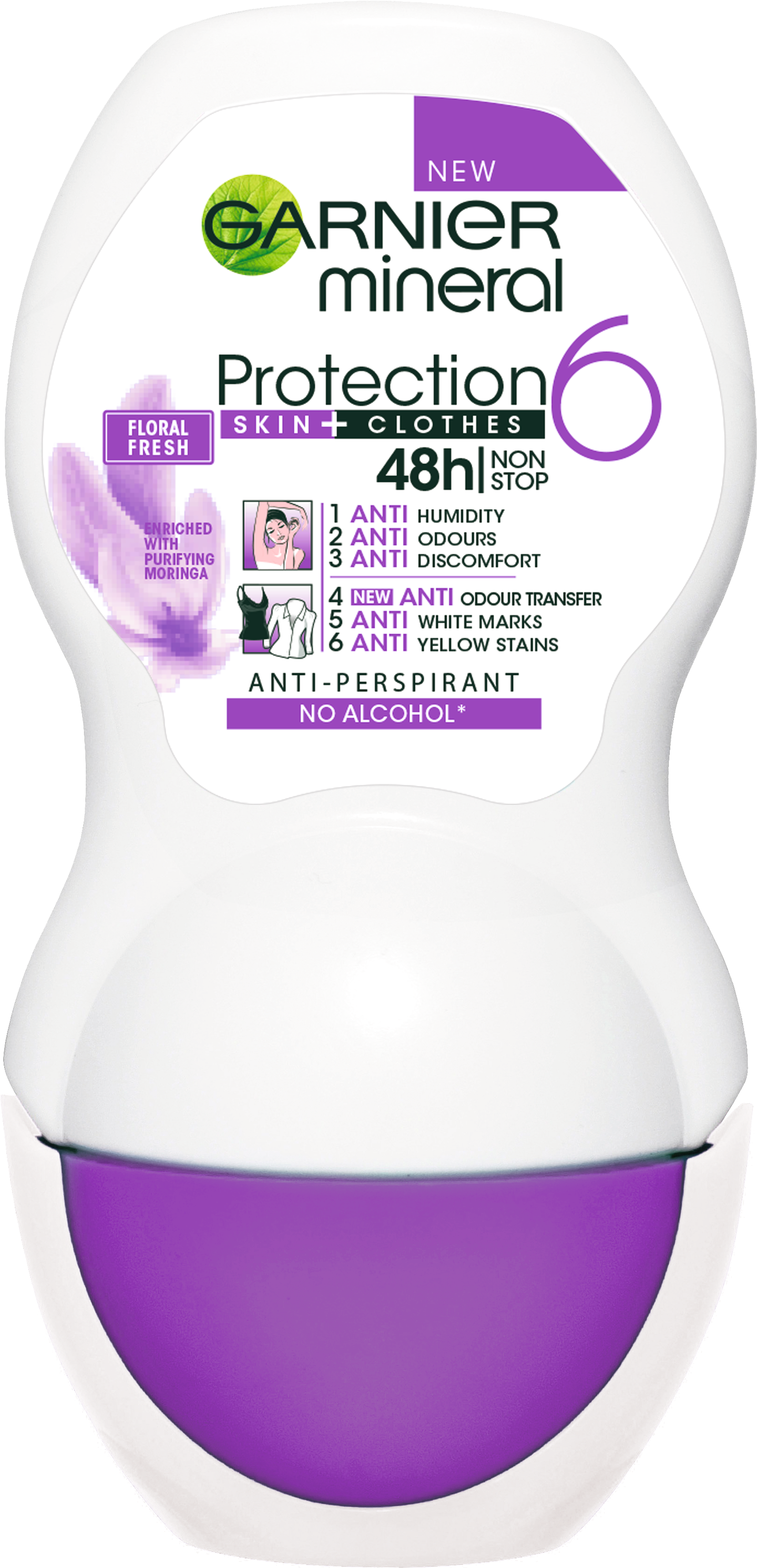 Garnier Mineral Deodorant 50ml Protection 6 roll-on antiperspirantti