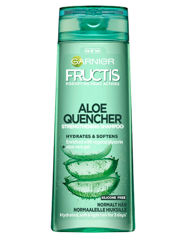 Garnier Fructis 250ml Aloe Hydra Bomb shampoo normaaleille hiuksille