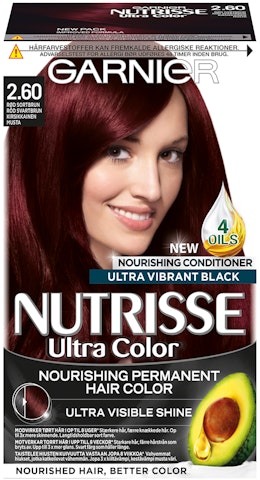 Garnier Nutrisse kestoväri 2.60 Ultra Color Kirsikkainen Musta