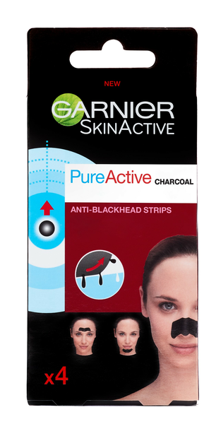 Garnier Pure Active puhdistuslaput mustapäitä vastaan x 4kpl