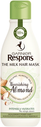 Garnier Respons hiusnaamio 250ml The Milk Mask Nourishing Almond