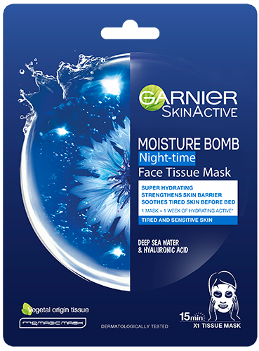 Garnier Skin Active Hydra Bomb Night-time kangasnaamio