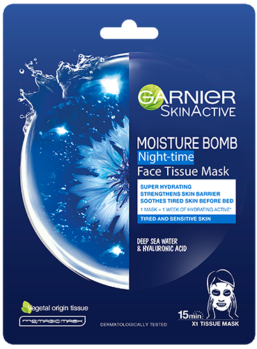 Garnier SkinActive Hydra Bomb Night-time kangasnaamio 32g