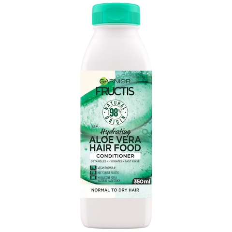 Garnier Fructis Hair Food Aloe Vera hoitoaine normaaleille ja kuiville hiuksille 350ml