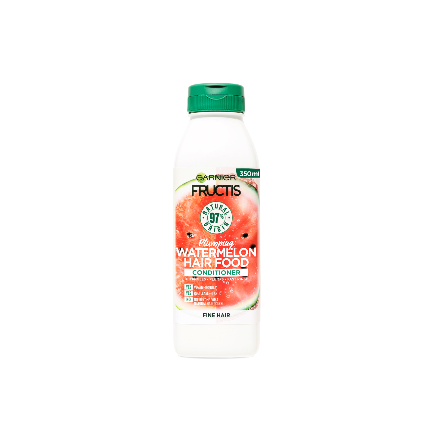 Garnier Fructis Hair Food hoitoaine 350ml Watermelon hennoille hiuksille