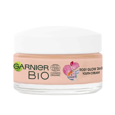 Garnier Bio Rosy Glow 3in1 Youth Cream sävyttävä voide 50ml