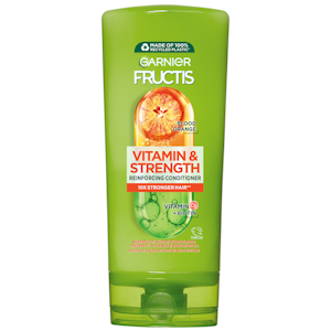 Garnier Fructis hoitoaine 200ml Vitamin & Strength hauraille, helposti katkeileville hiuksille