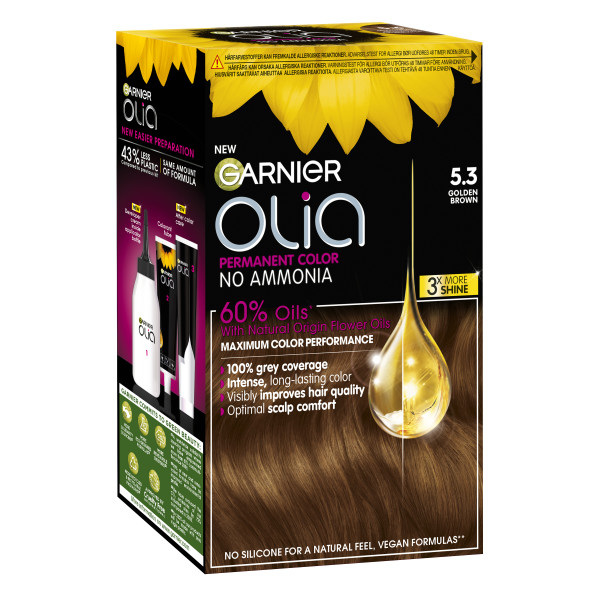 Garnier Olia 5.3 Golden Brown kestoväri 1kpl