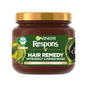 Garnier Respons hiusnaamio 340ml Mythic Olive kuiville hiuksille