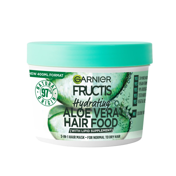 Garnier Fructis Hair Food Aloe Vera hiusnaamio normaaleille hiuksille 400ml