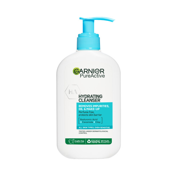 Garnier SkinActive PureActive Gentle Deep Cleanser puhdistusgeeli rasvoittuvalle iholle 250ml