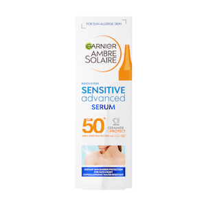 Garnier Ambre Solaire aurinkosuoja 125ml Sensitive Advanced SK50 herkälle iholle