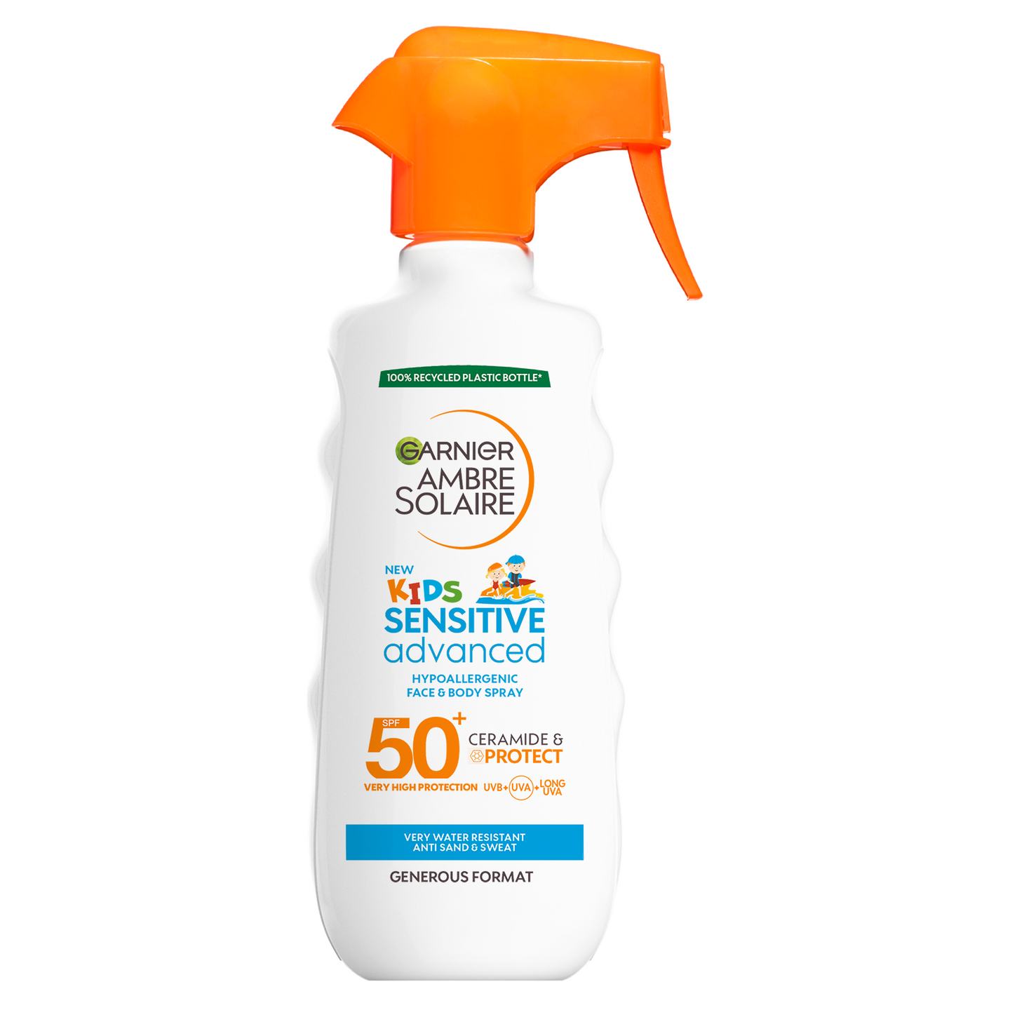 Garnier Ambre Solaire aurinkosuojasuihke 270ml SK50 Kids Sensitive Advanced