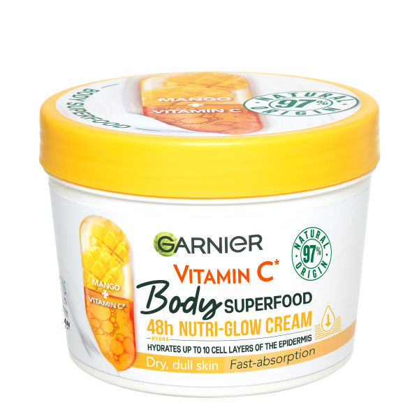 Garnier Body Superfood Mango vartalovoide kuivalle iholle 380ml