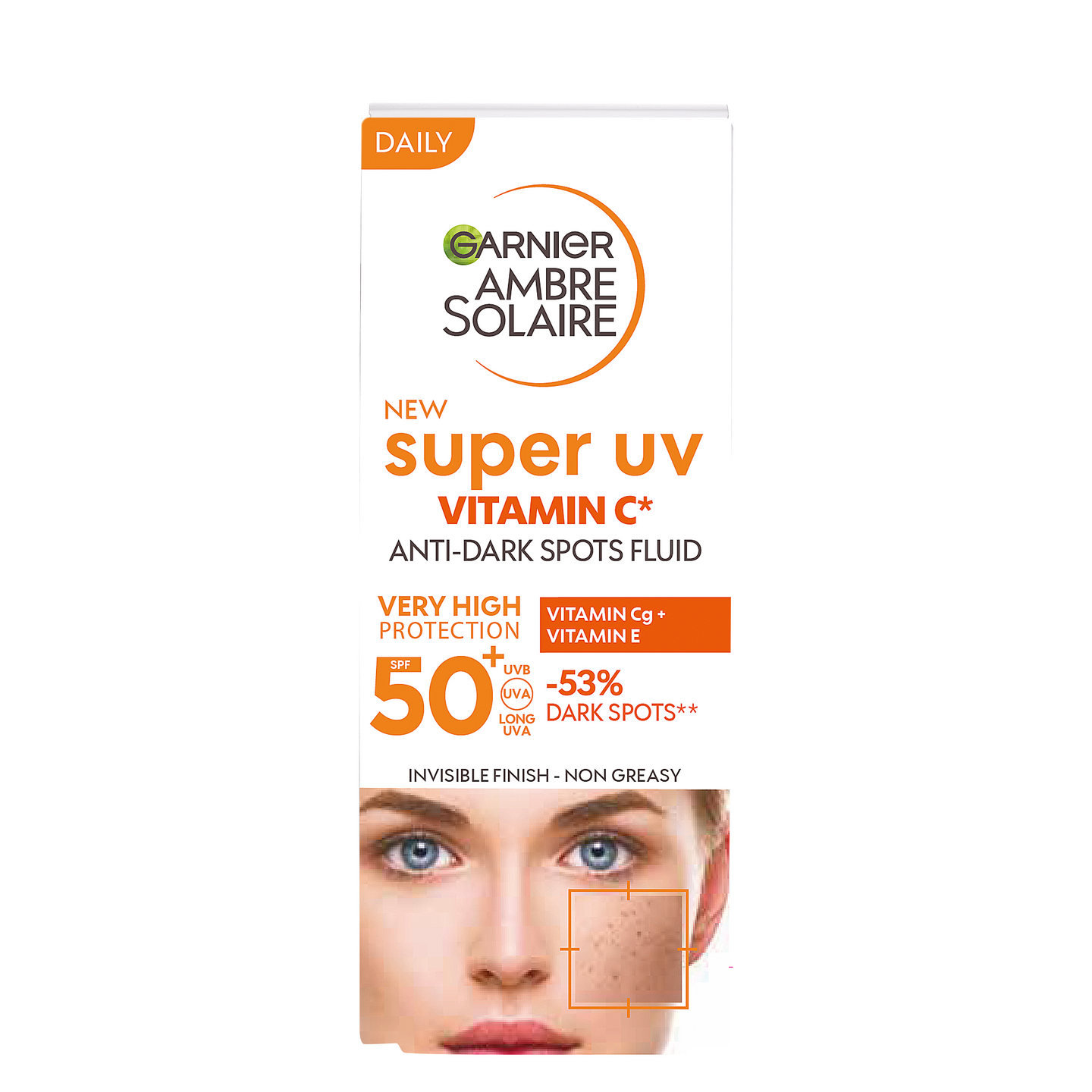 Garnier Ambre Solaire Super UV Vitamin C Anti-Dark Spot aurinkoemulsio SK50+ 40ml