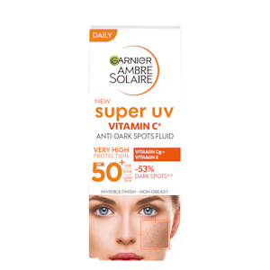 Garnier Ambre Solaire Super UV Vitamin C Anti-Dark Spot aurinkoemulsio SK50+ 40ml