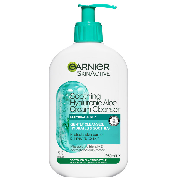Garnier SkinActive Hyaluronic Aloe Gentle Cleanser puhdistusgeeli kuivalle iholle 250ml