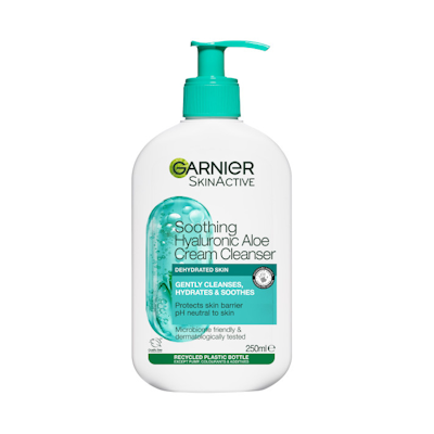 Garnier SkinActive Hyaluronic Aloe Gentle Cleanser puhdistusgeeli kuivalle iholle 250ml