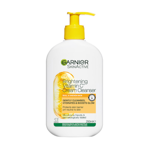 Garnier SkinActive Vitamin C Gentle Cleanser puhdistusgeeli kuivalle iholle 250ml