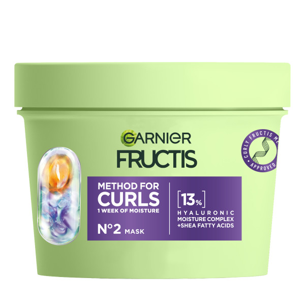 Garnier Fructis Method for Curls hiusnaamio kihartuville hiuksille 370ml