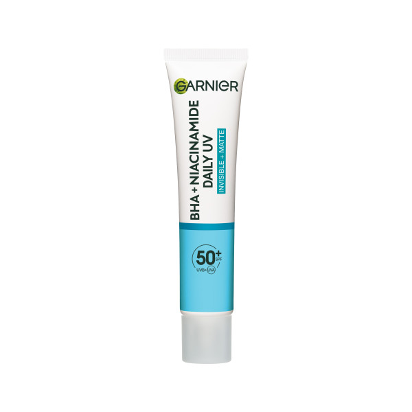 Garnier SkinActive PureActive BHA+Niacinamide UV Daily Fluid SK50 päivävoide epäpuhtaalle iholle 40m