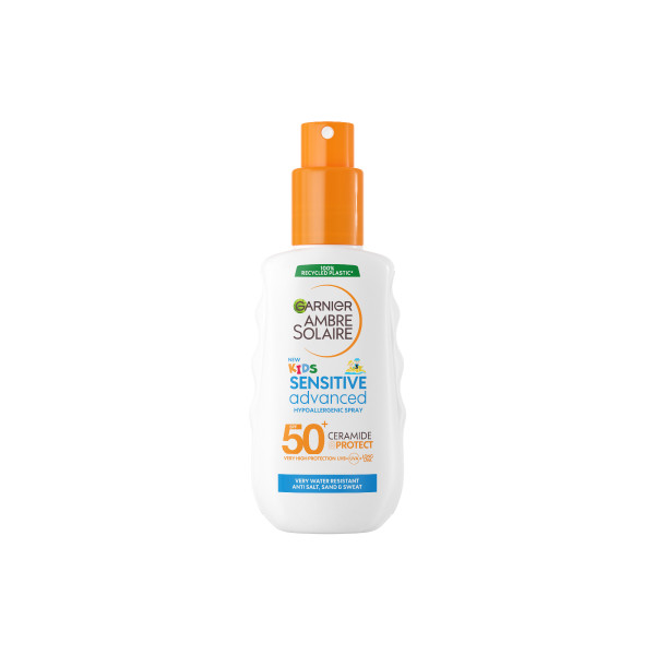 Garnier Ambre Solaire Sensitive Advanced Kids SPF50 Aurinkosuoja herkälle iholle 150ml