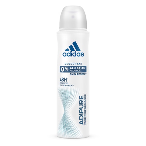 Adidas for women deo spray 150ml Adipure