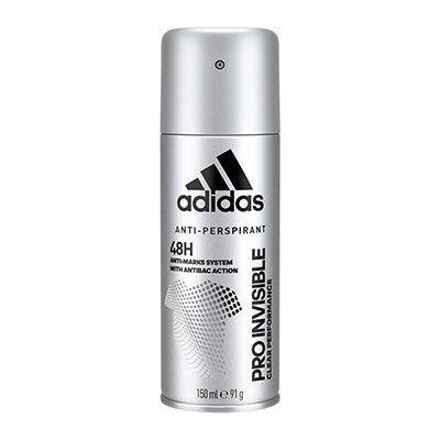 Adidas Invisible Deo Spray for Men 150ml