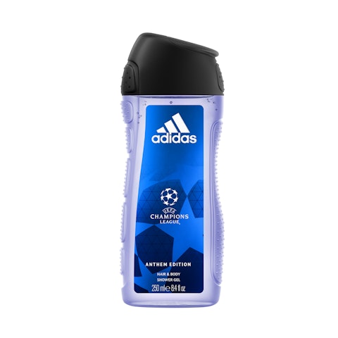 Adidas suihkugeeli 250ml UEFA 7 Anthem Edition