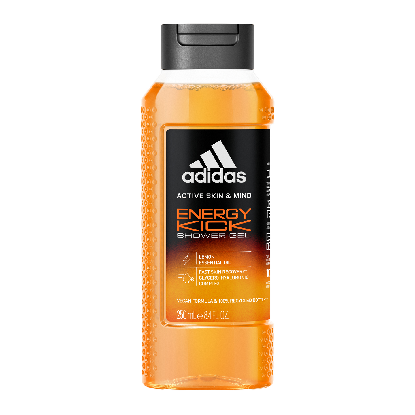 Adidas Active Skin & Mind Suihkugeeli 250ml Energy Kick miehille