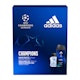 1. Adidas UEFA 8 EdT 50 ml + suihkugeeli 250 ml lahjapakkaus 2022