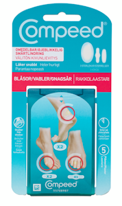 Compeed rakkolaastari 5kpl 3-kokoa