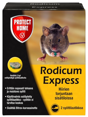 Rodicum Express 2x2x5g hiirisyötti