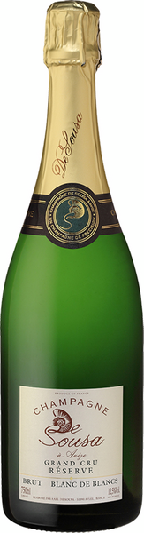 De Sousa Blanc de Blanc Grand Cru Champagne 75cl 12,5%