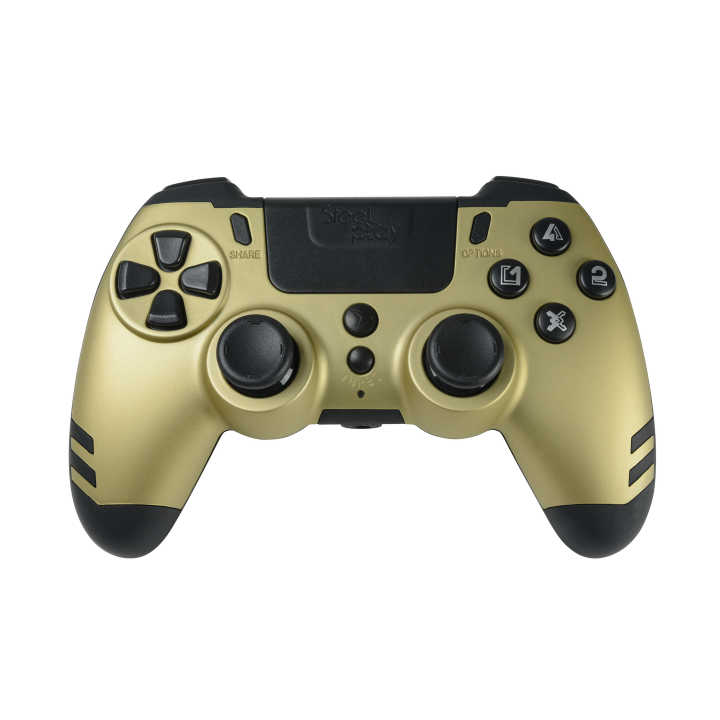 Steelplay PS4 Slim Pack wrls -langaton peliohjain, kulta