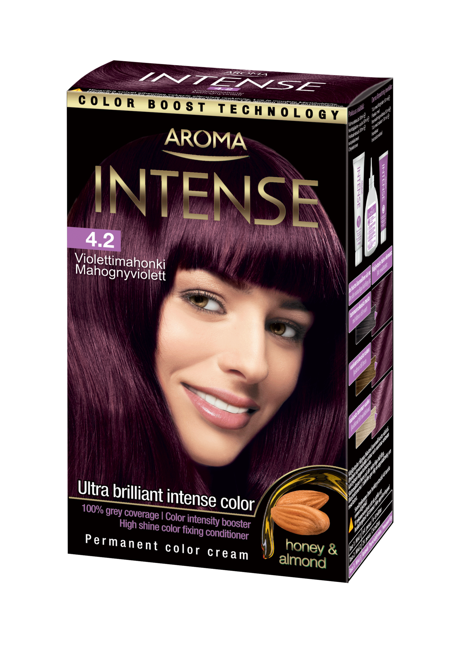 Aroma Intense hiusväri 4.2 Violettimahonki