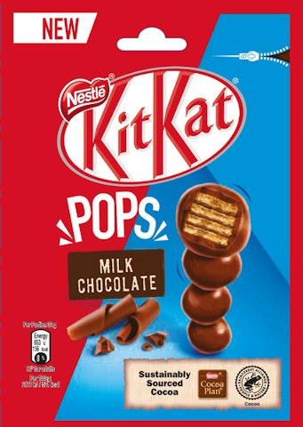 Nestlé KitKat Pop Chocs 140g maitosuklaa