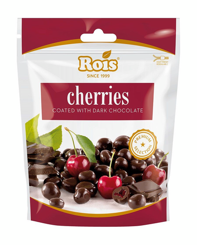 Rois Cherry Tummasuklaa-kirsikka 100g