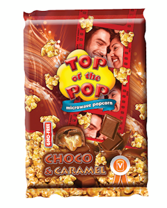 Top of the Pop mikropopcorn 100g suklaa-karamelli