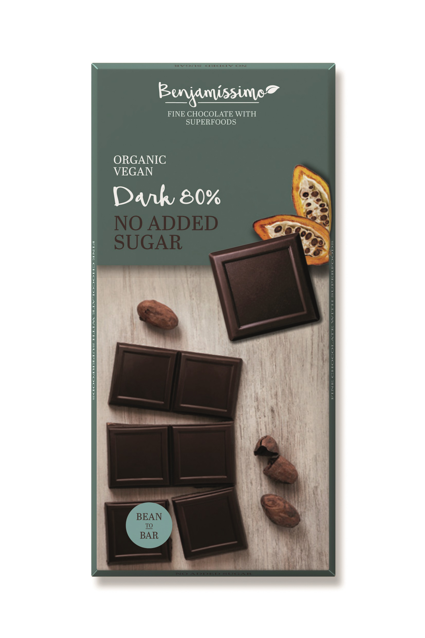 Benjamissimo luomu vegaaninen tumma suklaa 70g