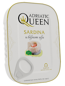 Adriatic Queen sardiinit öljyssä 105g