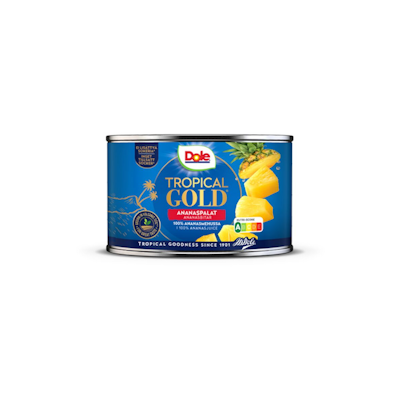 Dole Tropical Gold ananaspaloja mehussa 227g/139g RFA