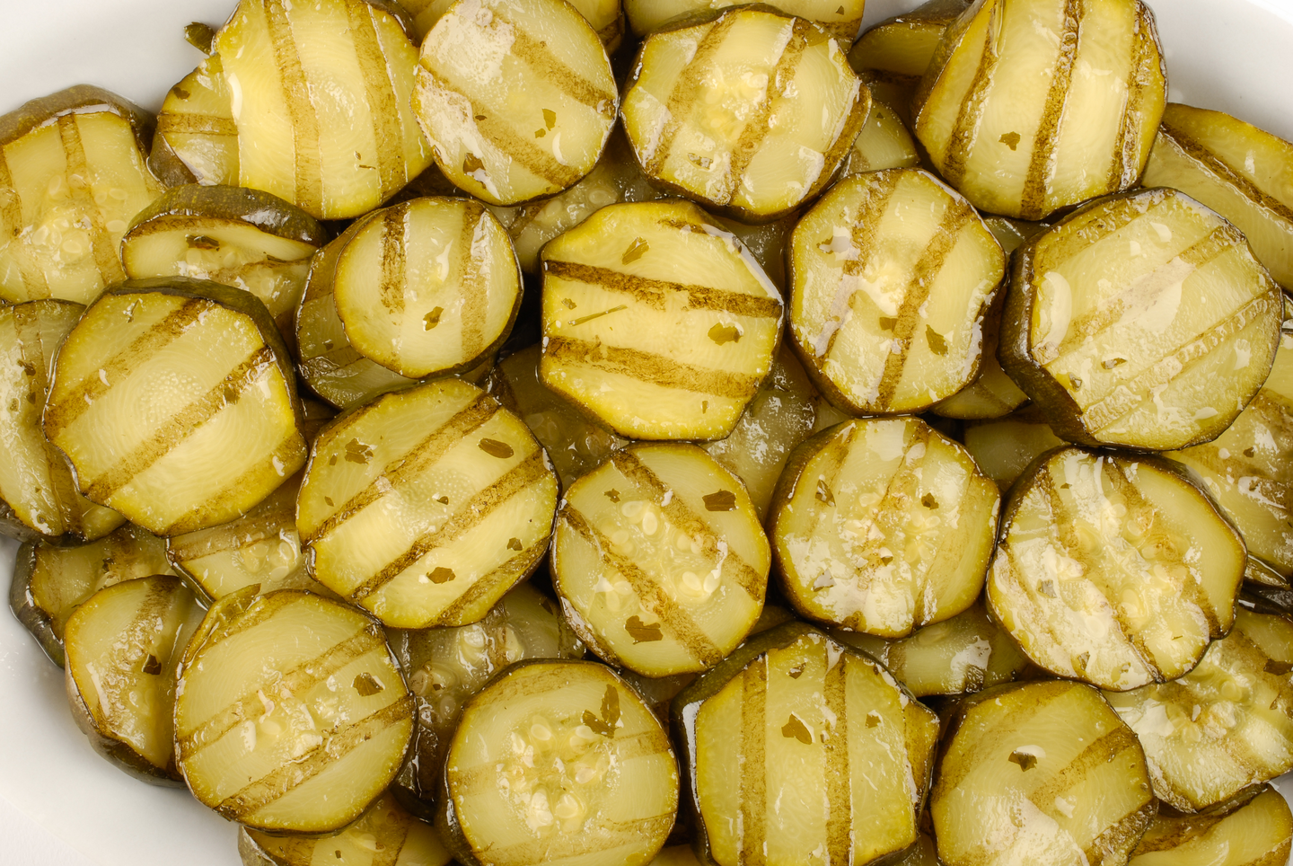 Alfichef grillattu kesäkurpitsaviipale pyöreä yrttimarinoitu 1000g säilykepussi