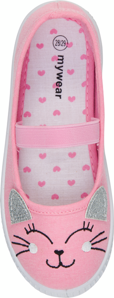mywear lasten kangaskengät Carino pinkki