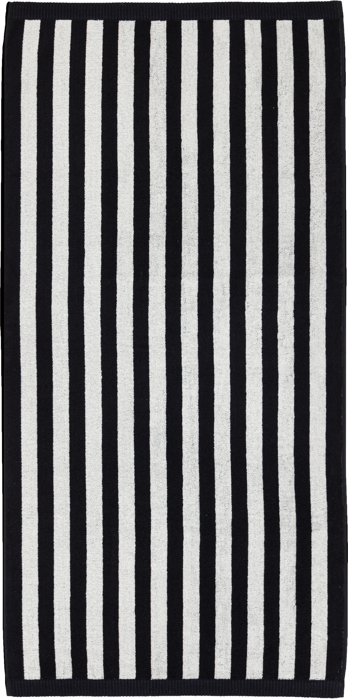 Marimekko Nimikko kylpypyyhe 70x140 cm musta