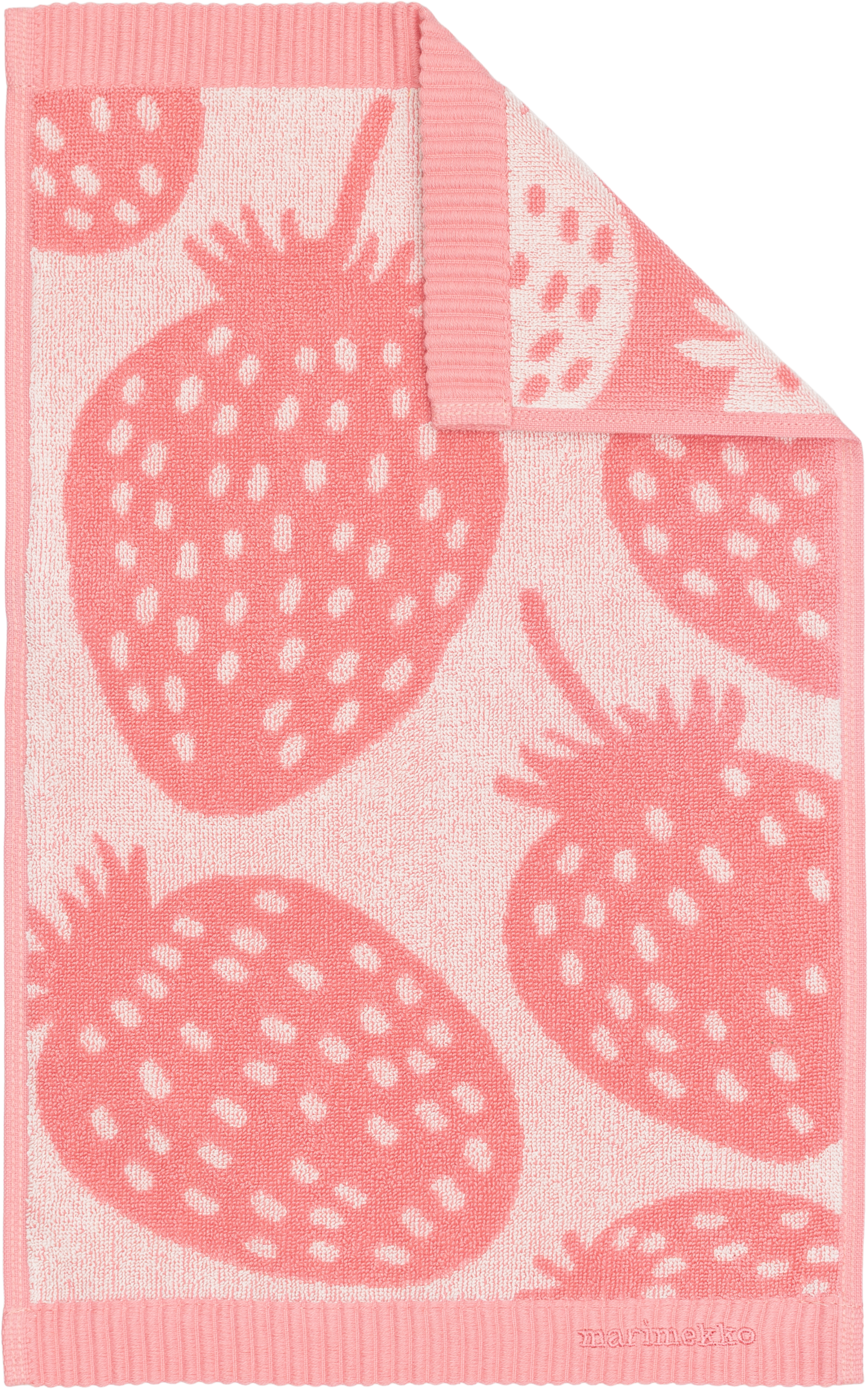 Marimekko Mansikka vieraspyyhe 30x50 cm