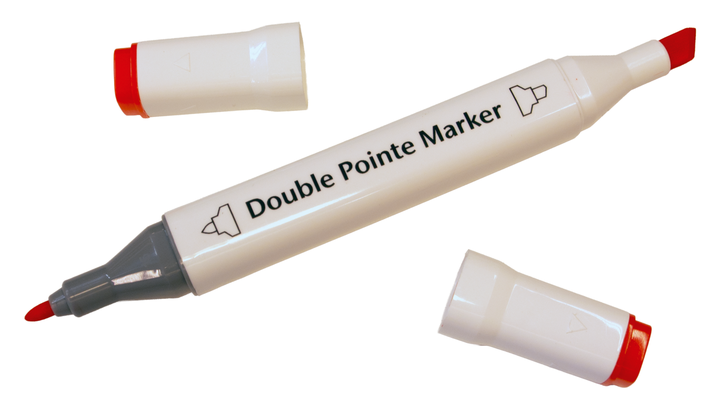 Double Point markers huopakynäsetti 60 kpl