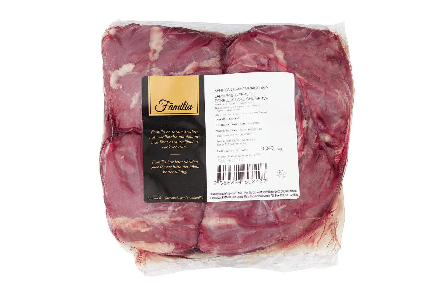 Familia karitsan paahtopaisti 20xn0,6kg
