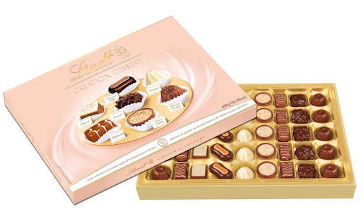 Lindt Creation 400g 72kpl PUOLILAVA