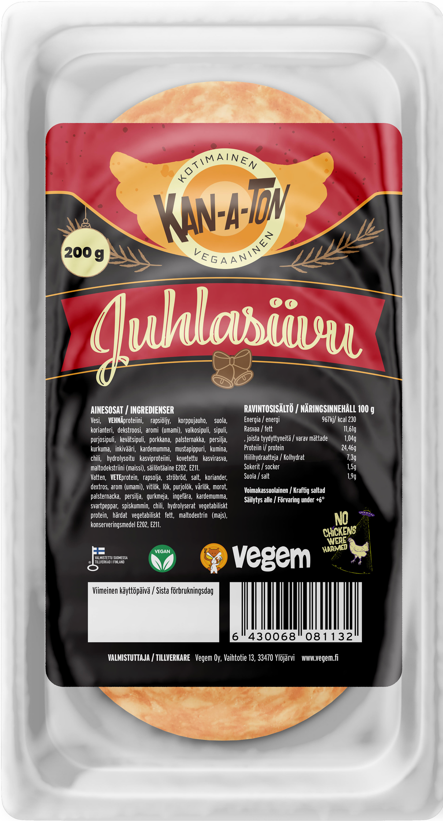 Vegem KAN-A-TON Juhlaleikkele 200g — HoReCa-tukku Kespro